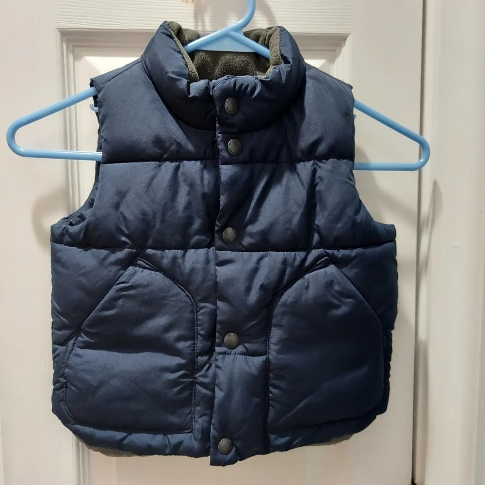 Baby gap navy Vest Zipper Size 2 years